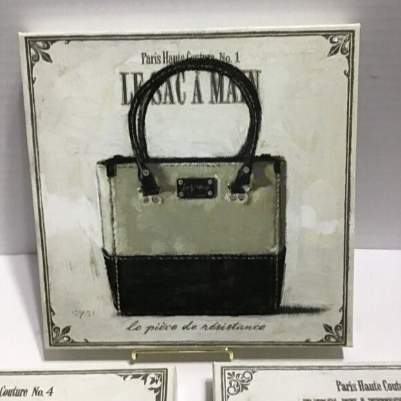 Darren Gygi Square Shaped Multicolor Display Wall Art 3 Piece Bundle - Picture 4 of 8